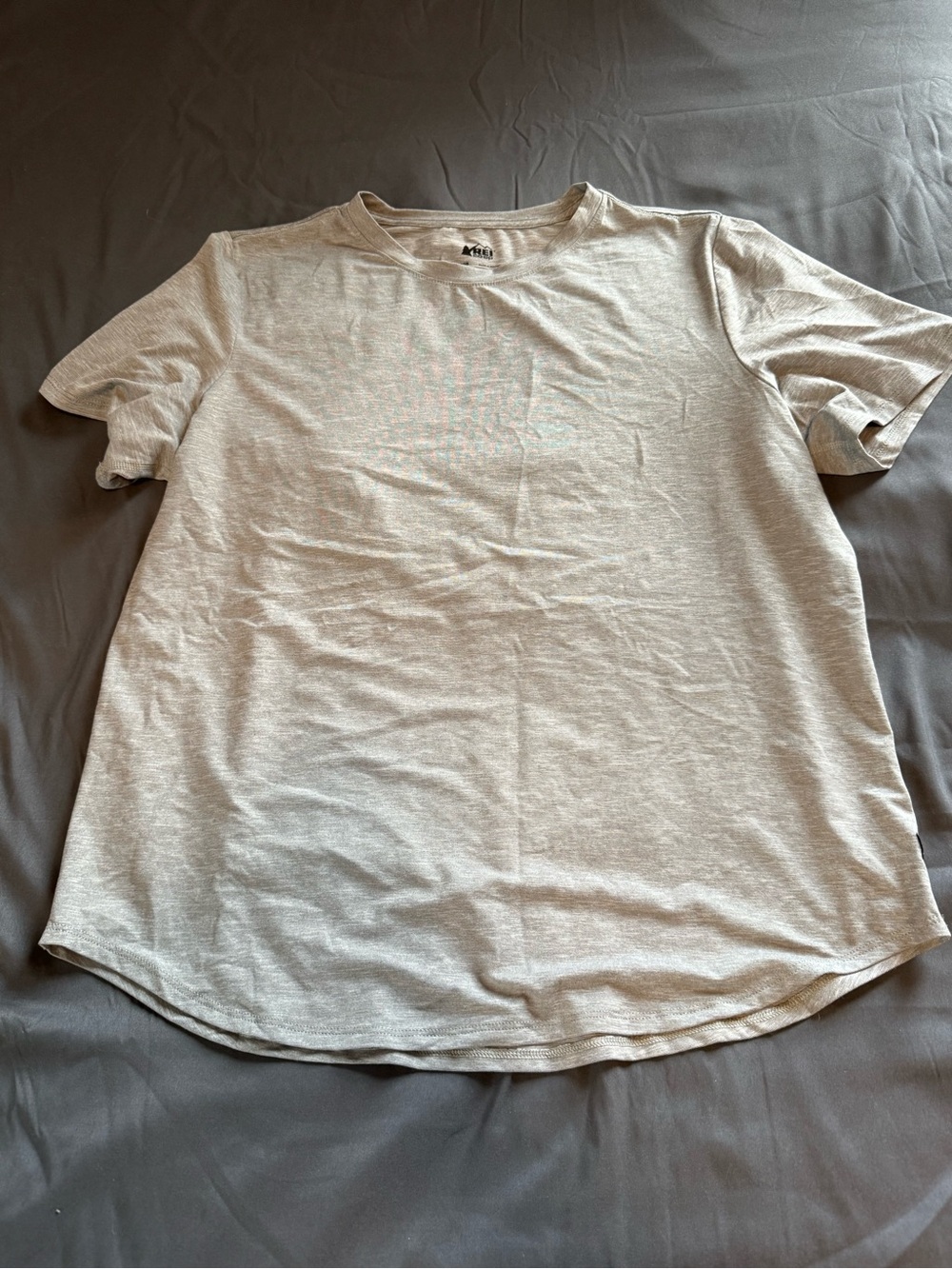 Women’s Short Sleeve REI Crewneck Tee - Light Heather Gray